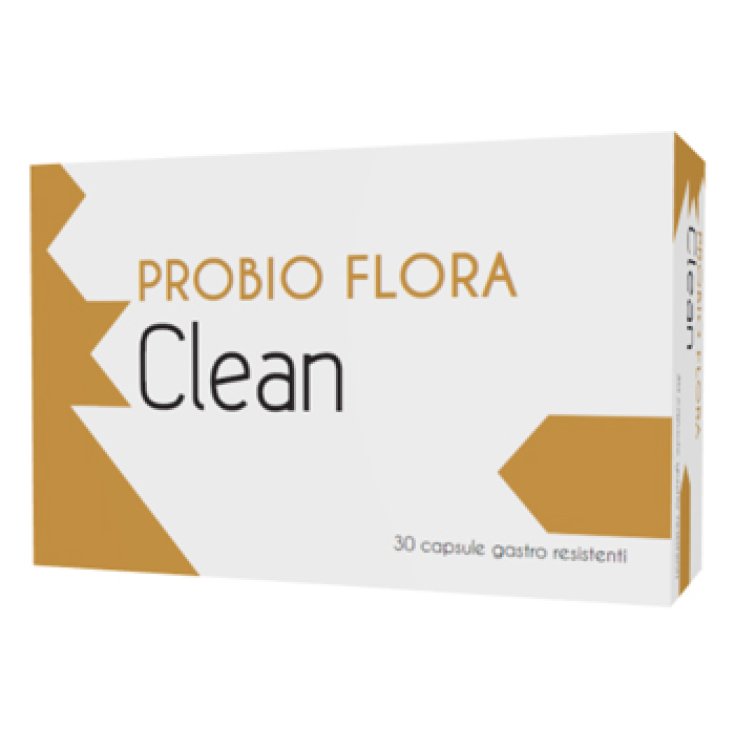 Clean Probio Flora 30 Cápsulas Gastrorresistentes