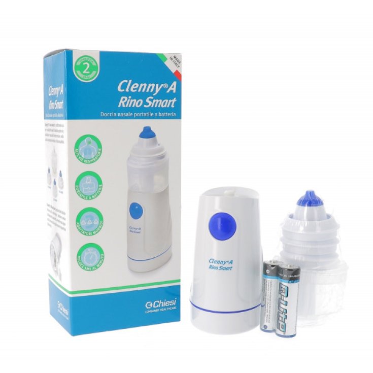 Ducha nasal portátil Clenny® A Rino Smart Chiesi 1