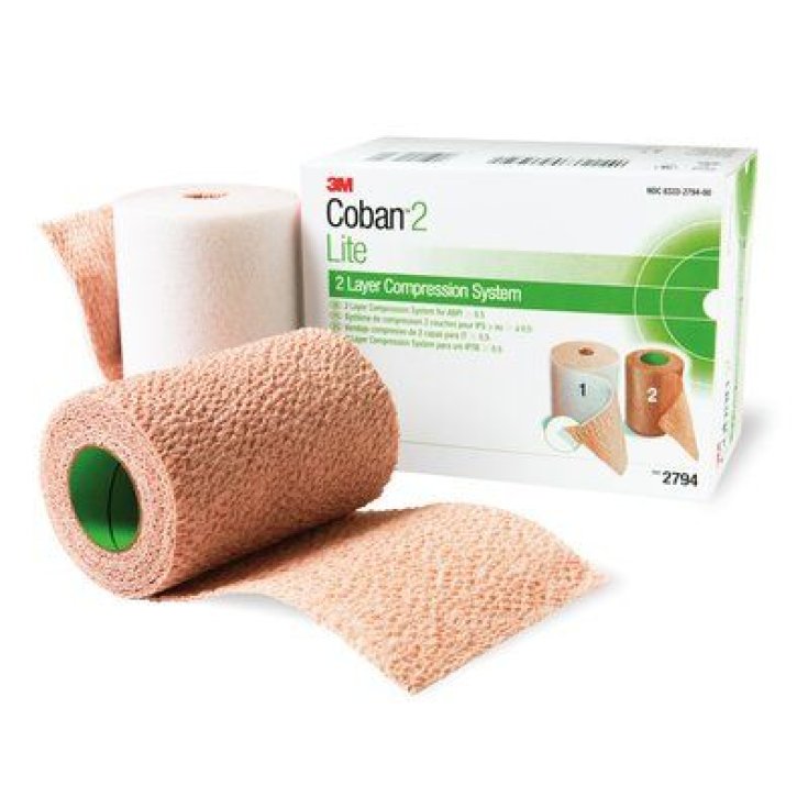 Coban™ 2 Lite 3M™ Capa Confort 2 Piezas