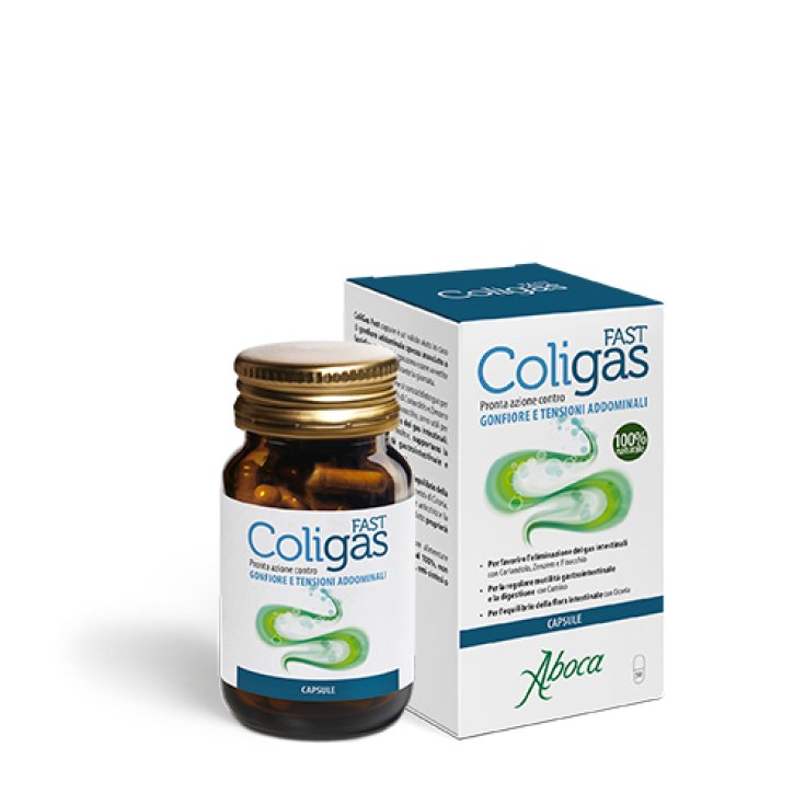 Coligas Fast Aboca 50 Cápsulas