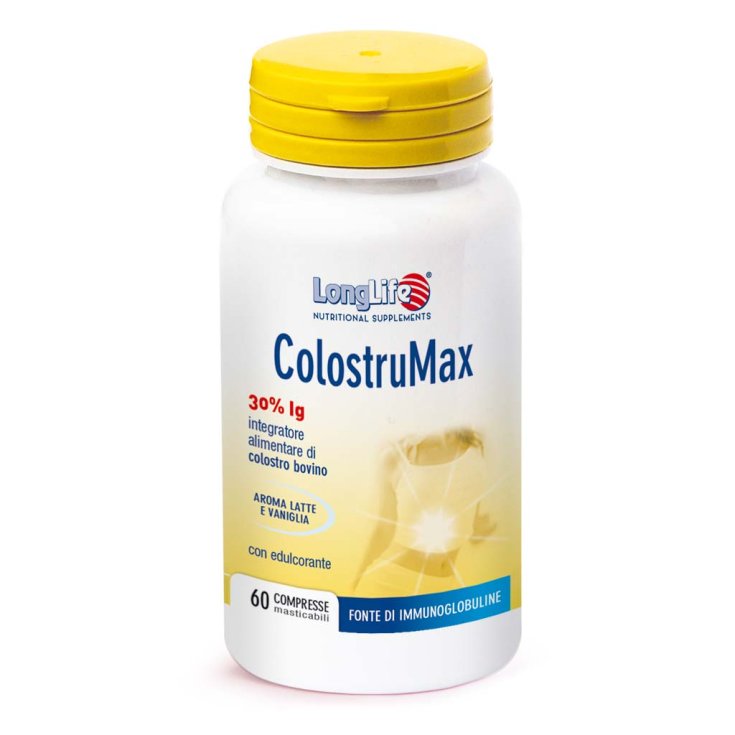 ColostruMax LongLife 60 Comprimidos Masticables