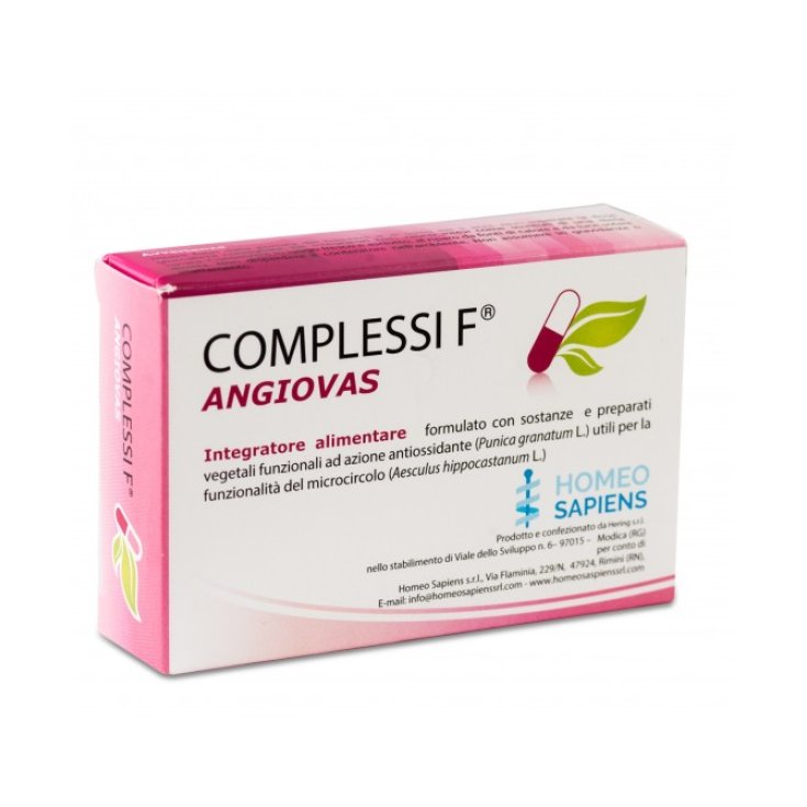 Complejos F Angiovas Homeo Sapiens 30 Comprimidos