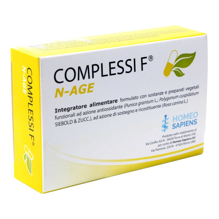 Complejos F N-AGE Homeo Sapiens 30 Comprimidos