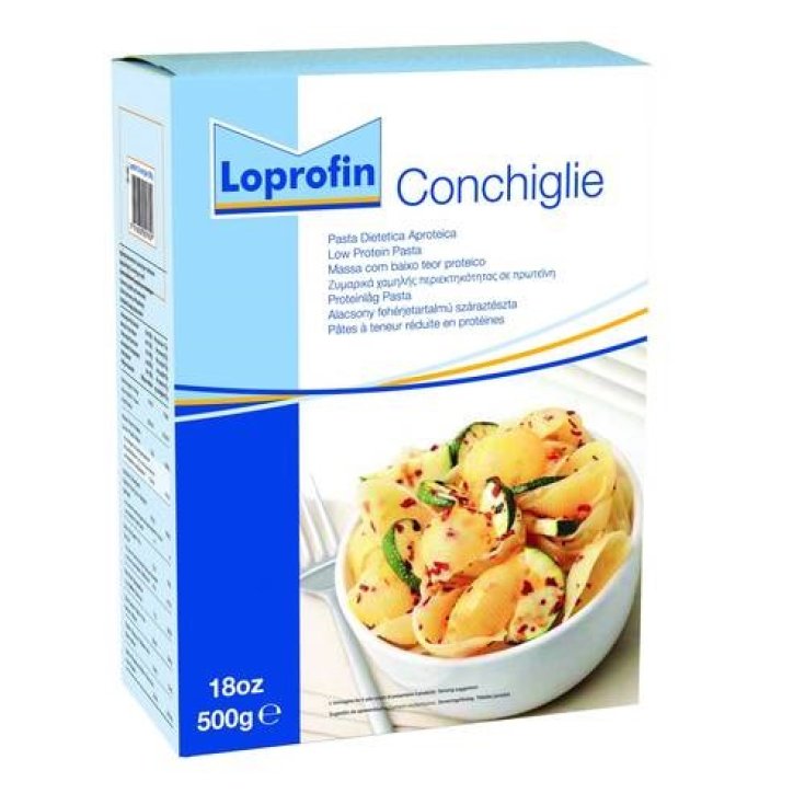 Loprofin Conchas De Pasta Aproteica 500g