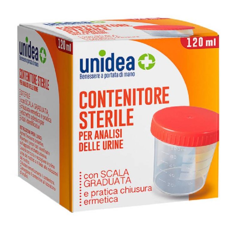 CONTENEDOR ORINA ESTÉRIL unidea 120ml