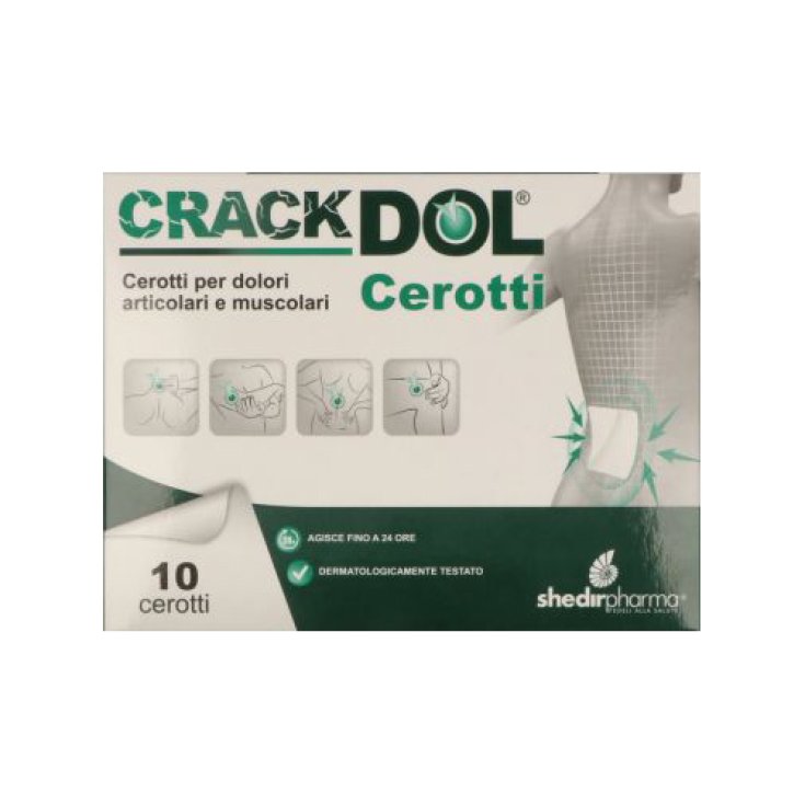 CrackDOL® ShedirPharma® 10 parches