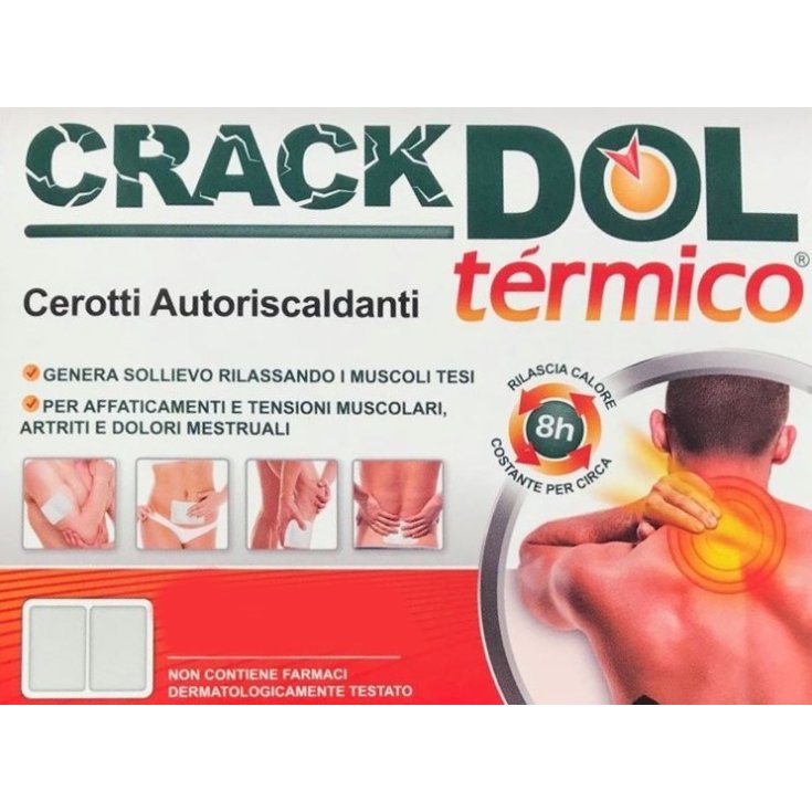 CrackDOL® Thermal ShedirPharma® 6 parches autocalentables