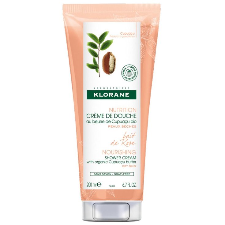 Klorane Crema de Ducha Leche de Rosas 200ml