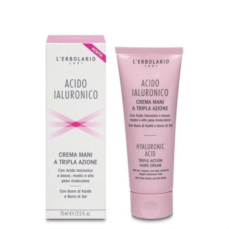 L'Erbolario Crema de Manos Ácido Hialurónico 75ml