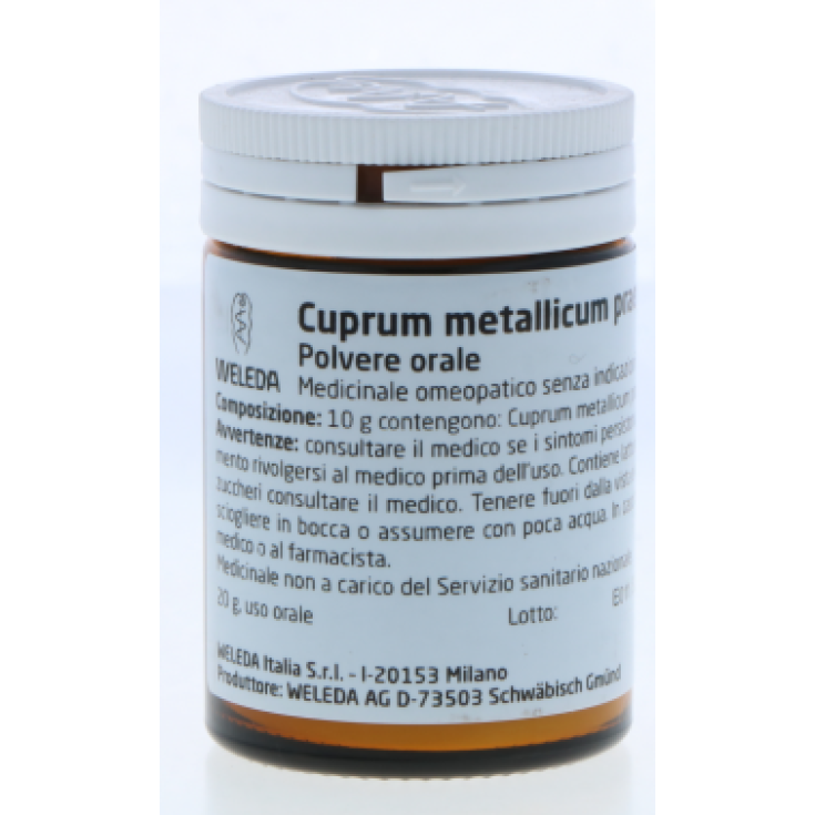 Cuprum Metallicum Praeparatum D20 Weleda 20g