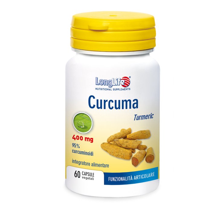 Cúrcuma 400mg LongLife 60 Cápsulas Vegetarianas