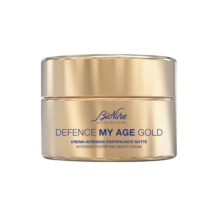 DEFENCE MY AGE GOLD - CREMA DE NOCHE FORTIFICANTE INTENSIVA BioNike 50ml