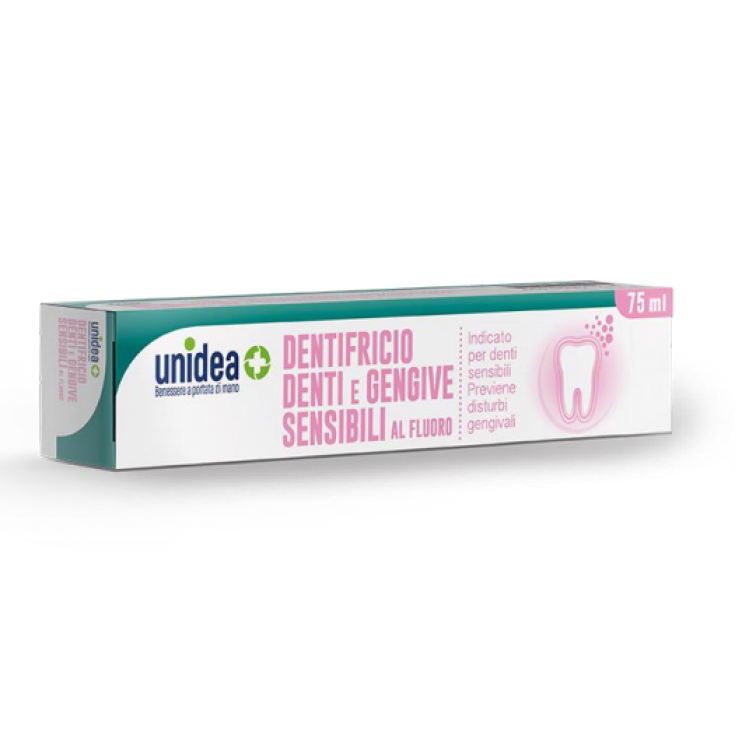 PASTA DENTAL DIENTES Y ENCIAS SENSIBLES unidea 75ml