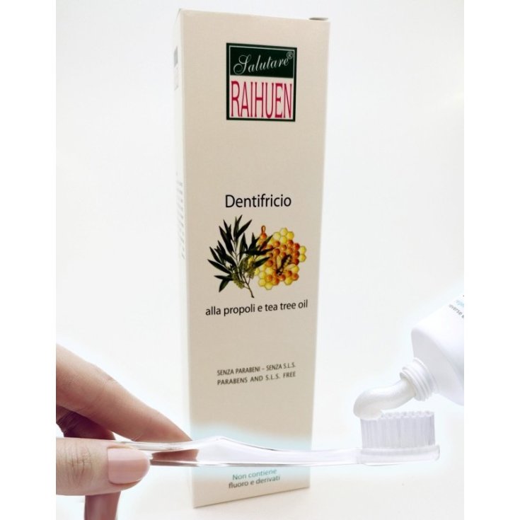 RAIHUEN Pasta Dentífrica Propóleo Y Aceite De Árbol De Té 75ml