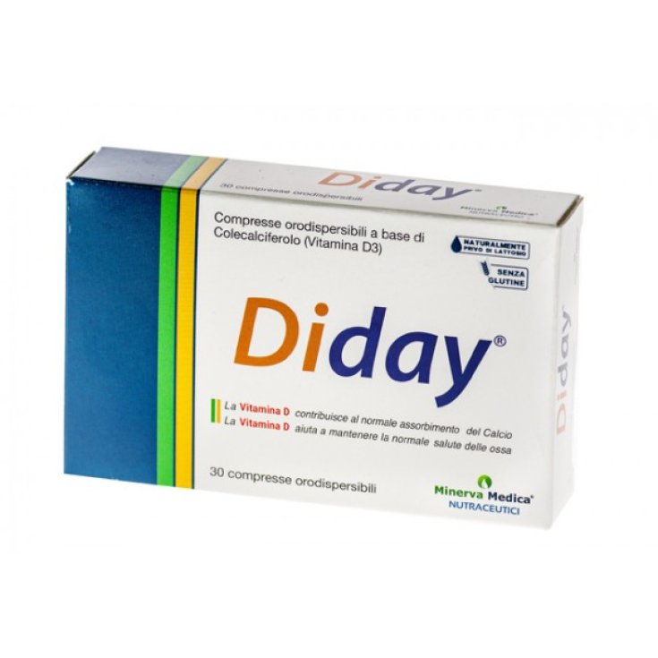 Diday Minerva Medica Nutraceuticals 30 Comprimidos Bucodispersables