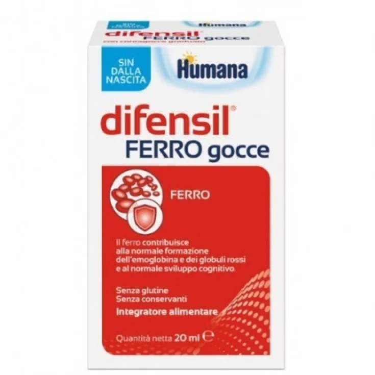 Difensil Ferro Gotas Humana 20ml