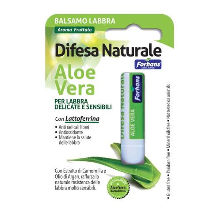 Natural Defense Aloe Vera Labios Delicados Forhans