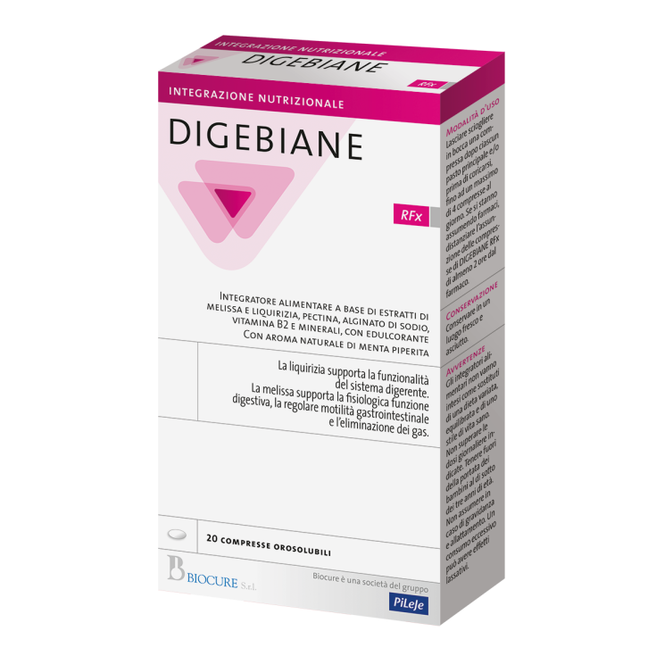 Digebiane RFx Biocure 20 Comprimidos