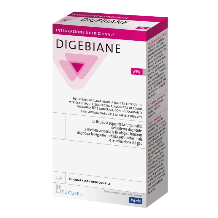 Digebiane RFx Biocure 20 Comprimidos