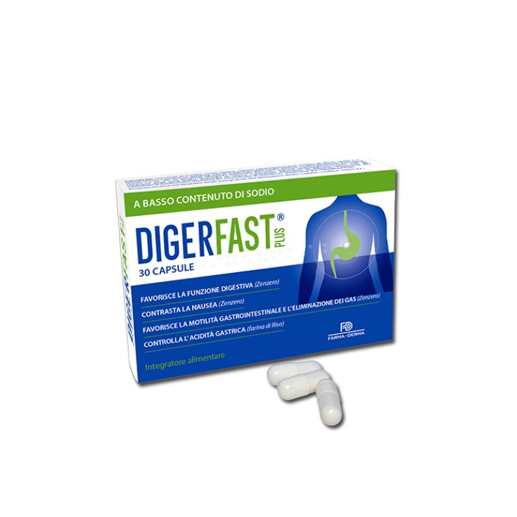 DigerFast Plus Farma-Derma 30 Cápsulas