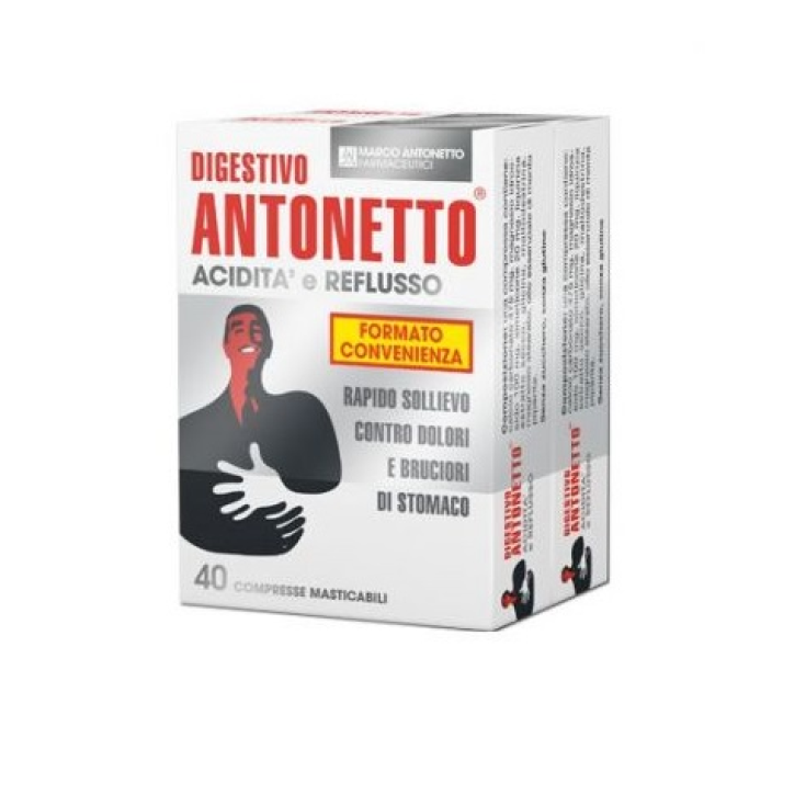 Antonetto® Chiesi Digestivo 2x40 Comprimidos Masticables