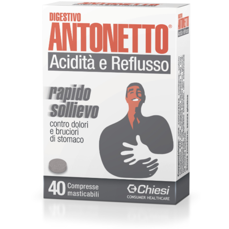 Antonetto® Chiesi Digestivo 40 Comprimidos Masticables
