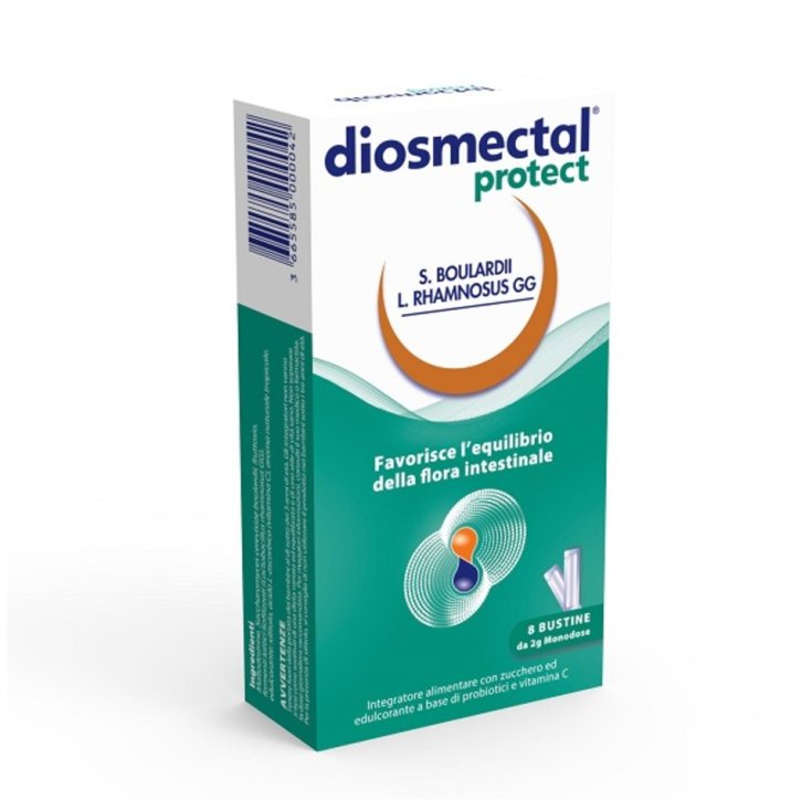 Diosmectal Protect IPSEN 8 Sobres Orosolubles