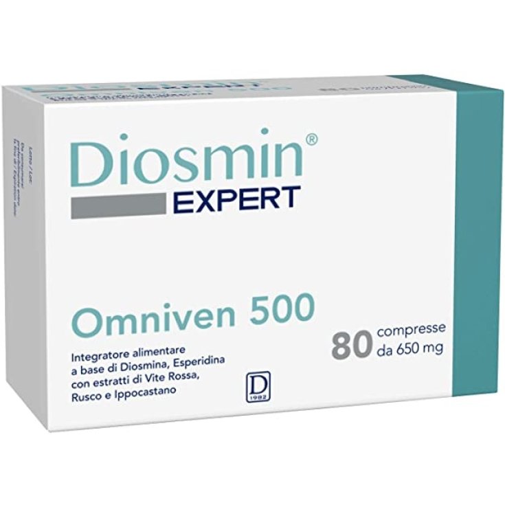 Diosmina Expert Omniven 500 80 Comprimidos