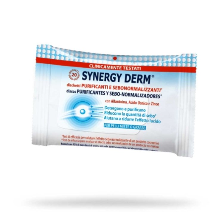 Synergy Derm Discos Purificantes 20 Piezas