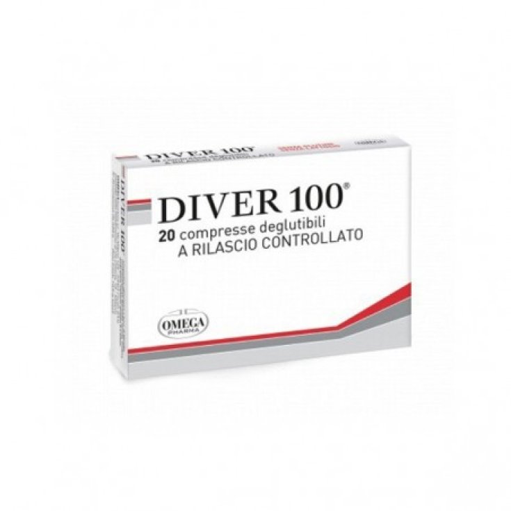 Diver 100 Omega Pharma 20 Comprimidos