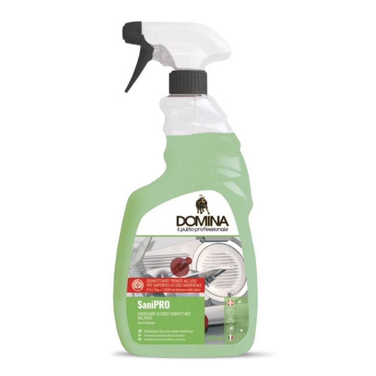 SaniPRO Desinfectante Superficies y Medio Ambiente Domina Spray Sin Perfume 750ml