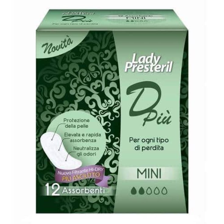 Dpiù Mini Lady Presteril 12 Piezas