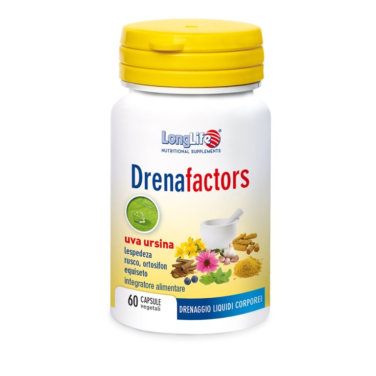 DrenaFactors LongLife 60 Cápsulas Vegetarianas