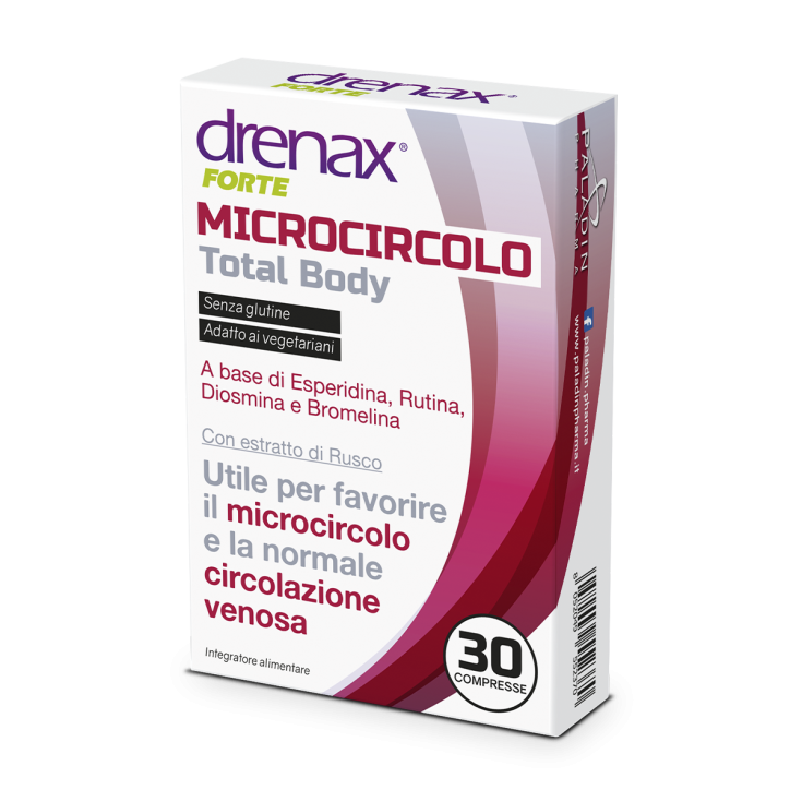 Drenax Forte Total Body Microcirculación Paldin Pharma 30 Comprimidos