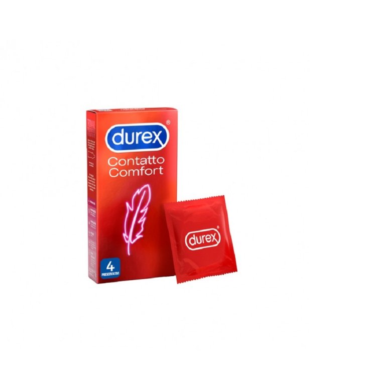 Durex Comfort Contact 4 Preservativos