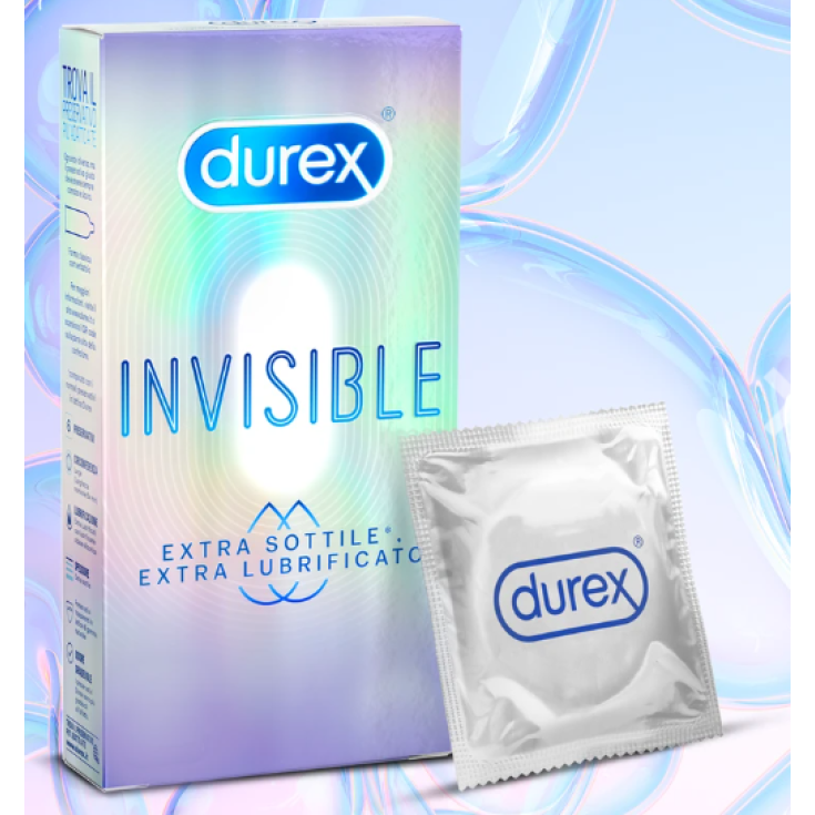 Durex Invisible Extra 6 Preservativos