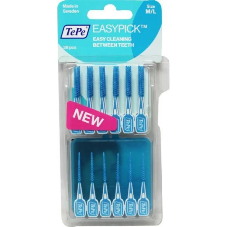 Easypick Azul Tepe Cerdas 6 Piezas