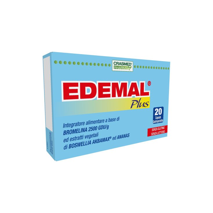 Edemal® Plus Crasmed Pharma 20 Cápsulas