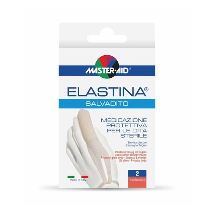 Protector de dedos de elastina de 2 piezas Master-Aid