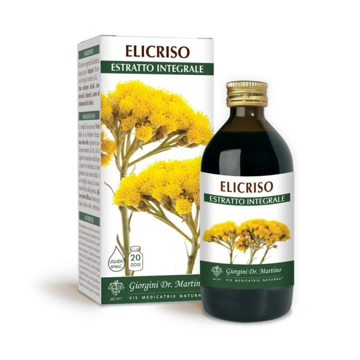 Extracto Integral de Helicriso Dr. Giorgini 200ml