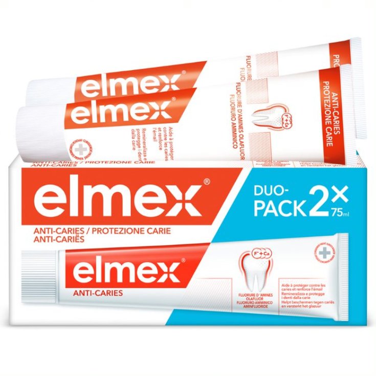 elmex® Protección contra la Caries Duo-Pack 2x75ml