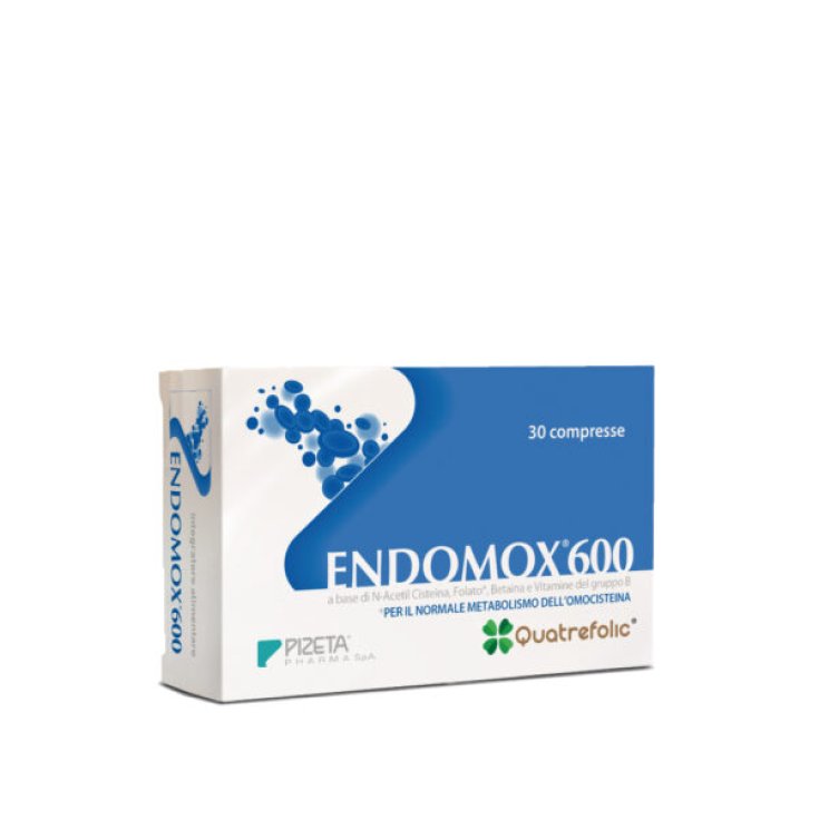 Endomox 600 Pizeta Pharma 30 Comprimidos