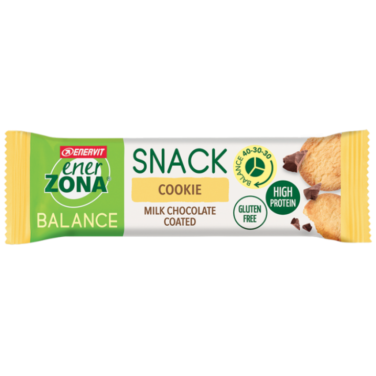 enerZONA® Snack Galleta Leche / cioco ENERVIT 30 Piezas