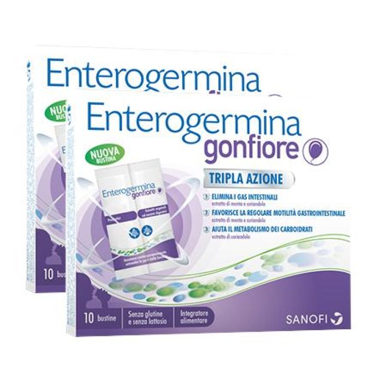 Enterogermina Gonfiore SANOFI 10 + 10 Sobres