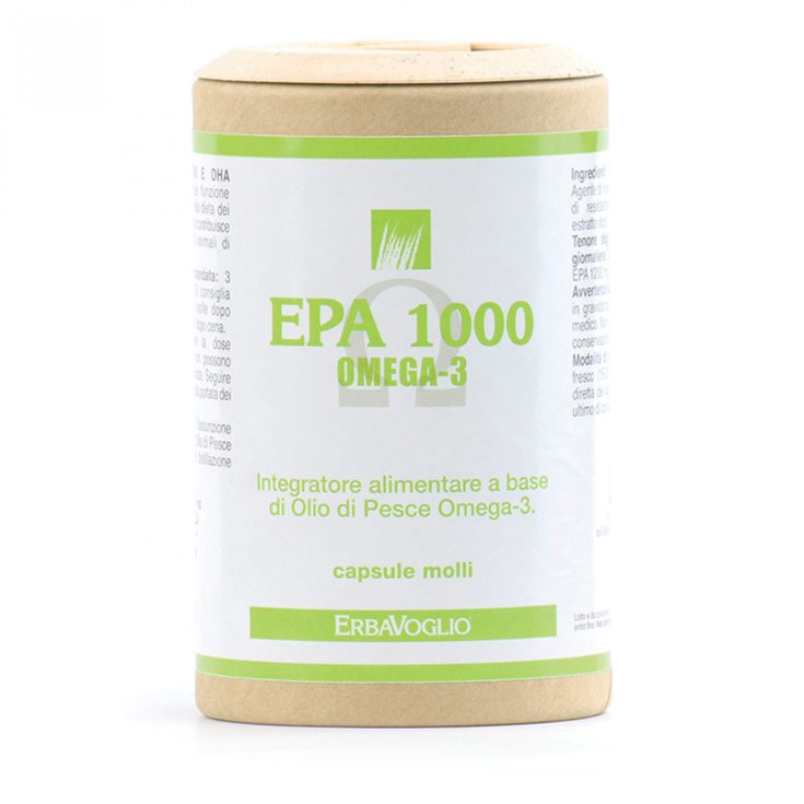 Epa 1000 Omega 3 ErbaVoglio 60 Perlas