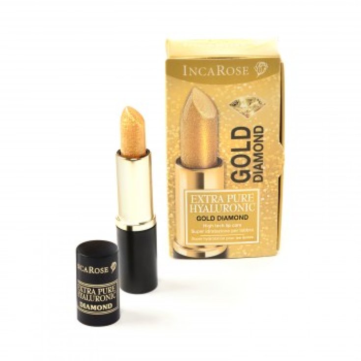 IncaRose Extra Pure Hyaluronic Gold Diamond Lip Stick Tratamiento