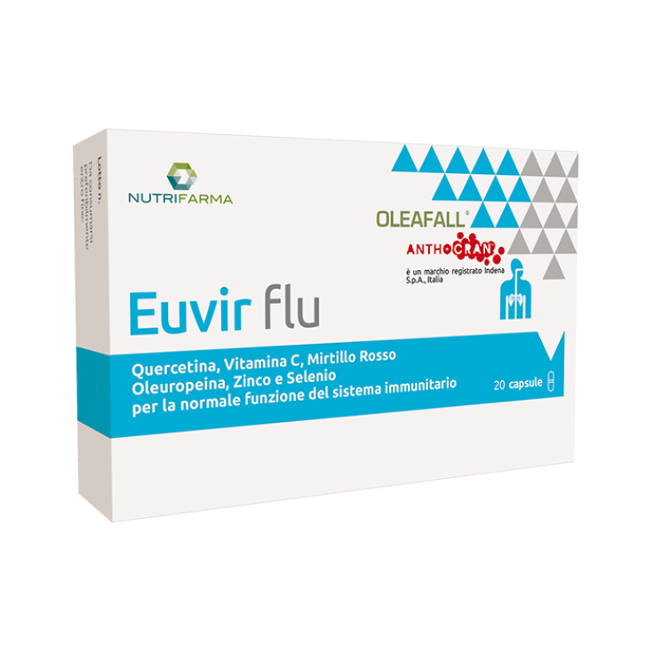 Euvir Gripe NutriFarma de Aqua Viva 20 Cápsulas