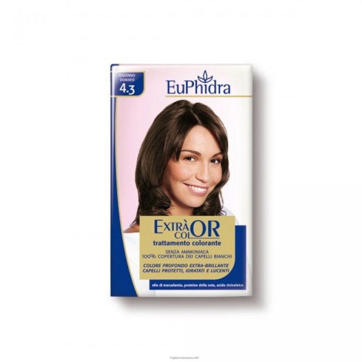 Kit Euphidra Extra Color 4.3 Castaño Dorado