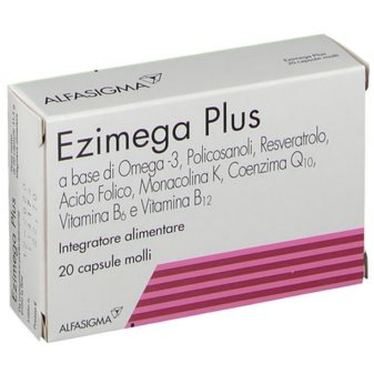 Ezimega Plus Alfasigma 20 Cápsulas Blandas