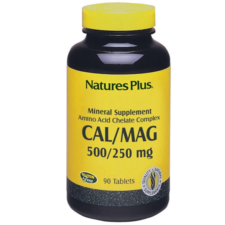 Nature's Plus Calcio Magnesio 500-250 mg Complemento Alimenticio 90 Comprimidos